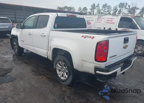 2016 Chevrolet Colorado Lt из США, поврежденный, VIN 1GCGTCE30G1239563